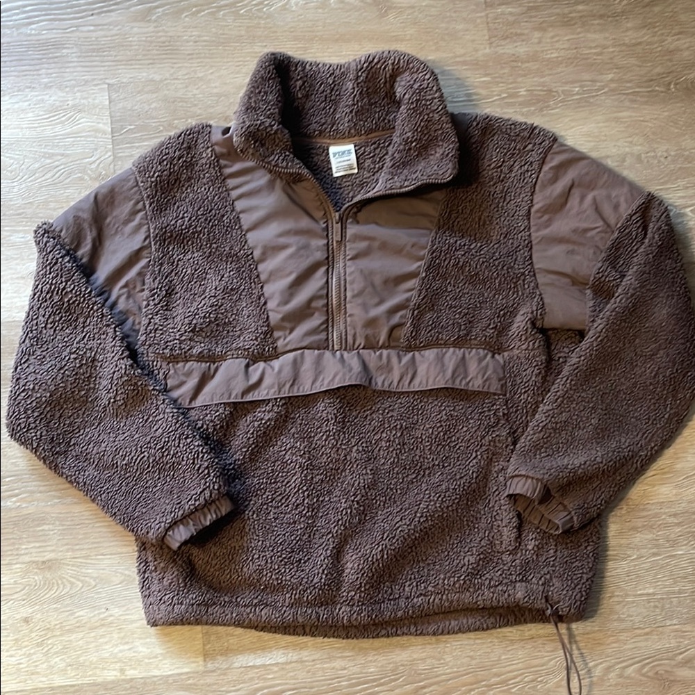 Purple Mauve Fuzzy PINK Pullover